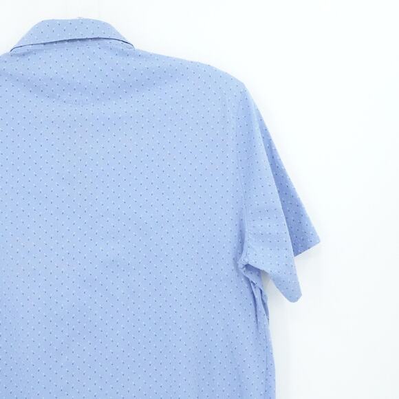 Polo Ralph Lauren Shirt Mens Large Blue Polo RL Pattern Short Sleeve Classic Fit - Picture 9 of 15